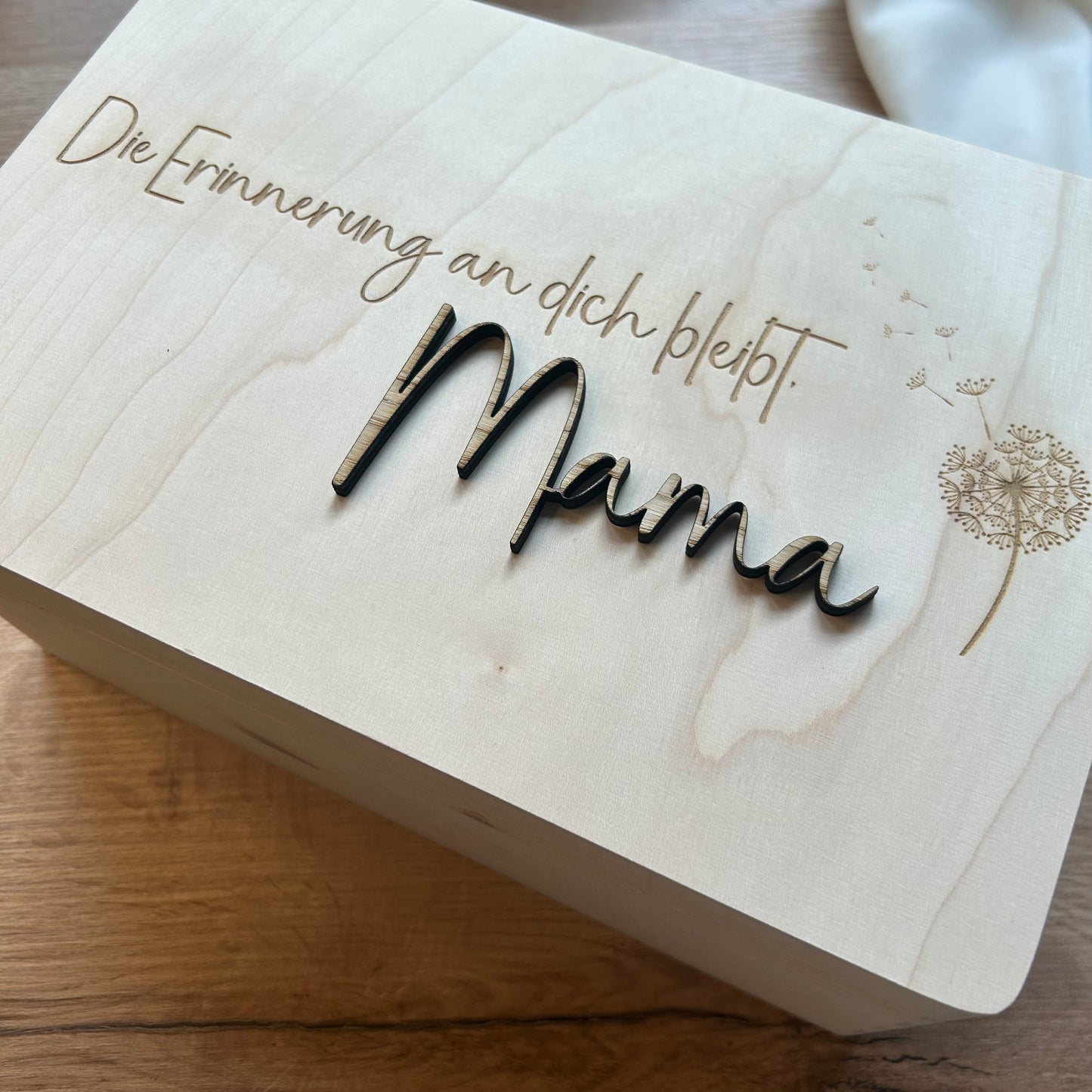 Erinnerungsbox | Trauerbox | Aufbewahrungsbox für Erinnerungen | personalisiert