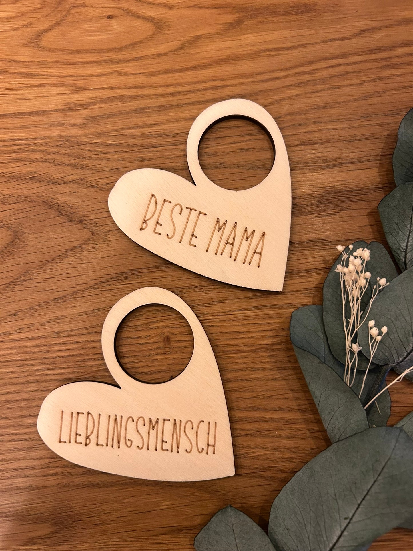 Holzherz | Lieblingsmensch | Beste Mama | Von Herzen