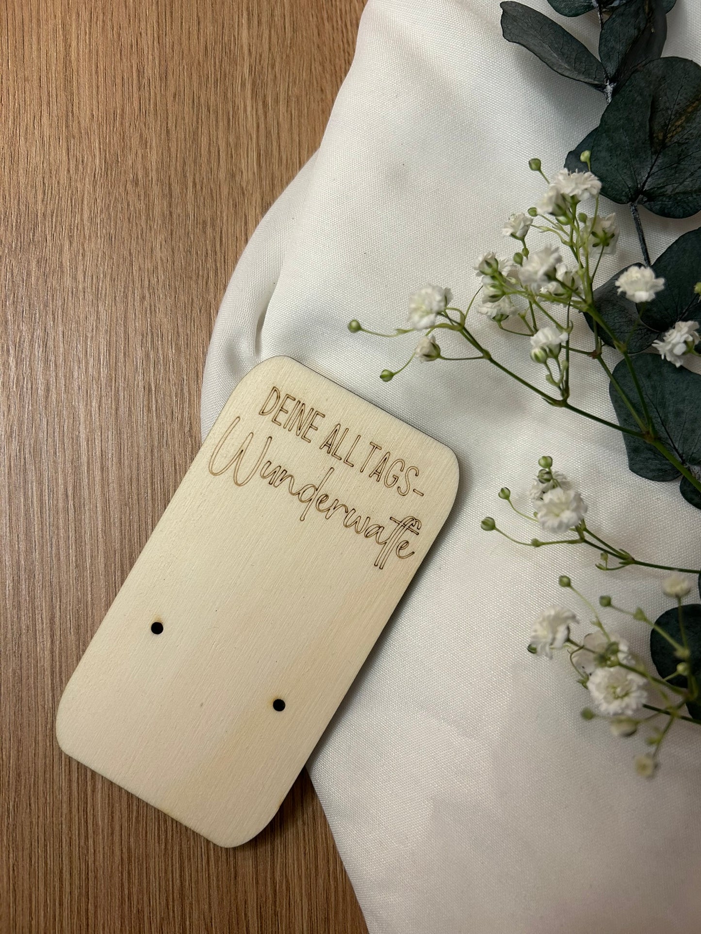 Holzschild | mit Spruch | für Aprikosenstift