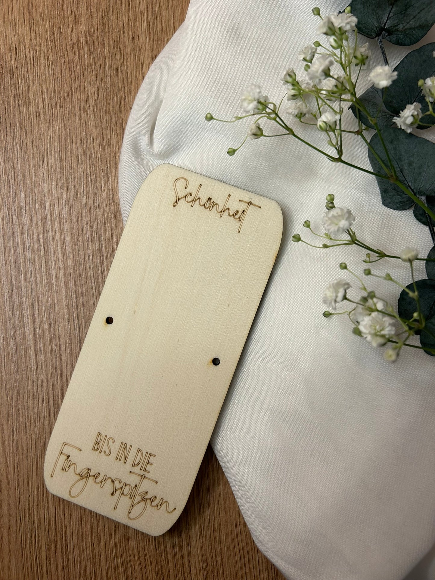Holzschild | mit Spruch | für Handcreme