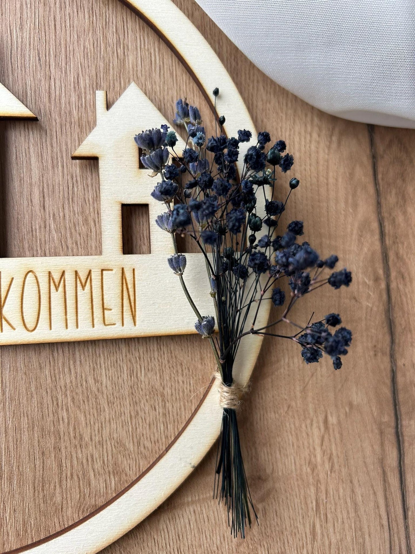 Willkommensschild | Türkranz | Herzlich Willkommen | Personalisiert mit Namen