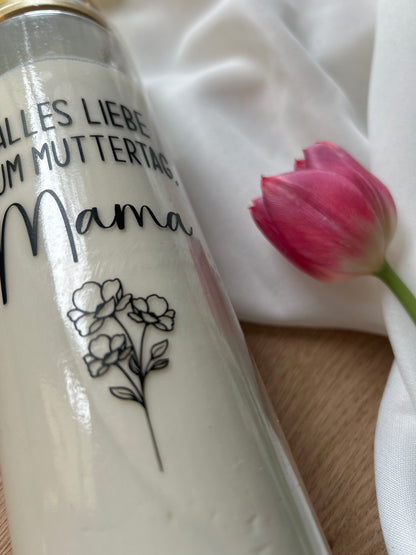 Grabkerze Muttertag | 110h Brenndauer