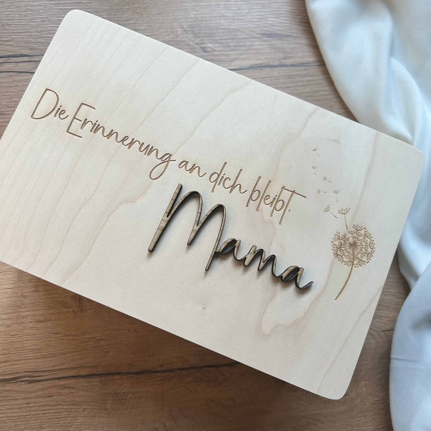 Erinnerungsbox | Trauerbox | Aufbewahrungsbox für Erinnerungen | personalisiert