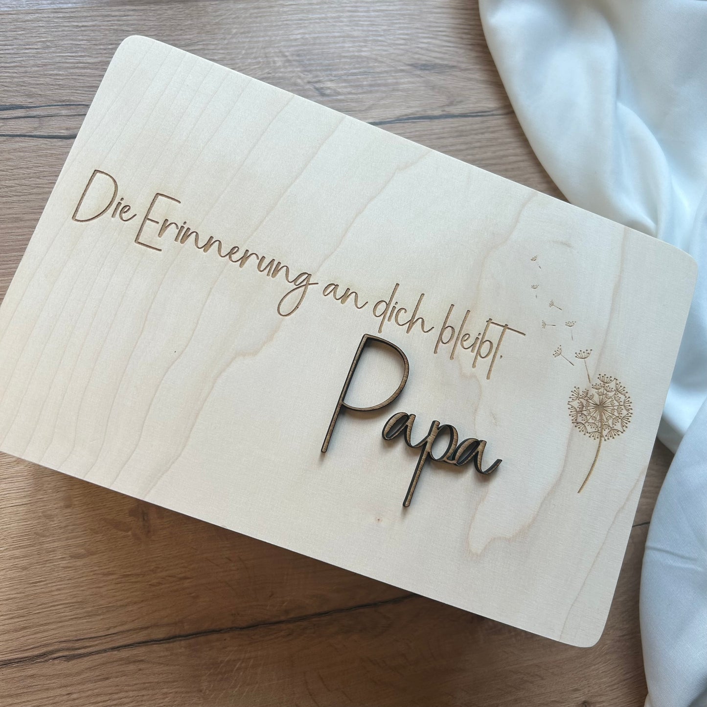 Erinnerungsbox | Trauerbox | Aufbewahrungsbox für Erinnerungen | personalisiert
