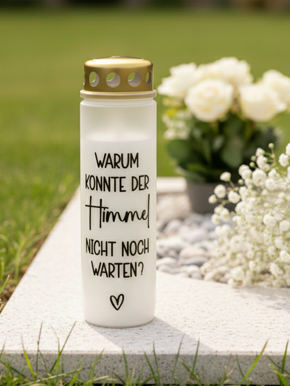 Grabkerze | Himmel | 110h Brenndauer