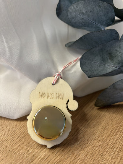 Weihnachten | Nikolaus | Weihnachtsmann | aus Holz | für Mini-Aprikosenöl