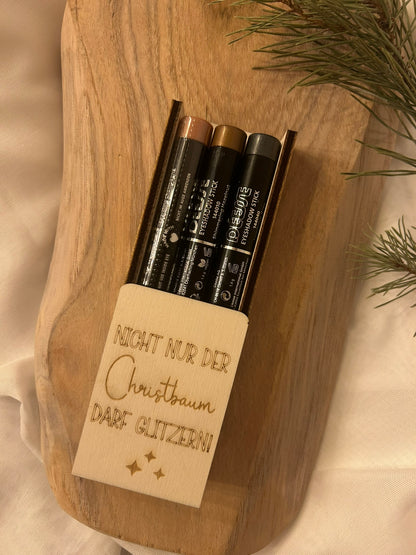 Holzhalter | Geschenkbox | z.B. für Eyeshadow Sticks