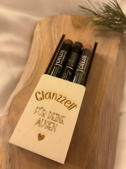 Holzhalter | Geschenkbox | z.B. für Eyeshadow Sticks