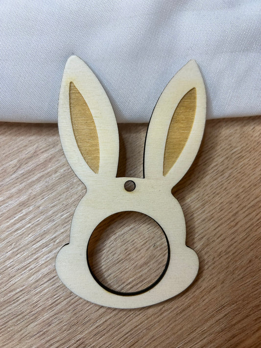 Osterhase | mit runder Aussparung