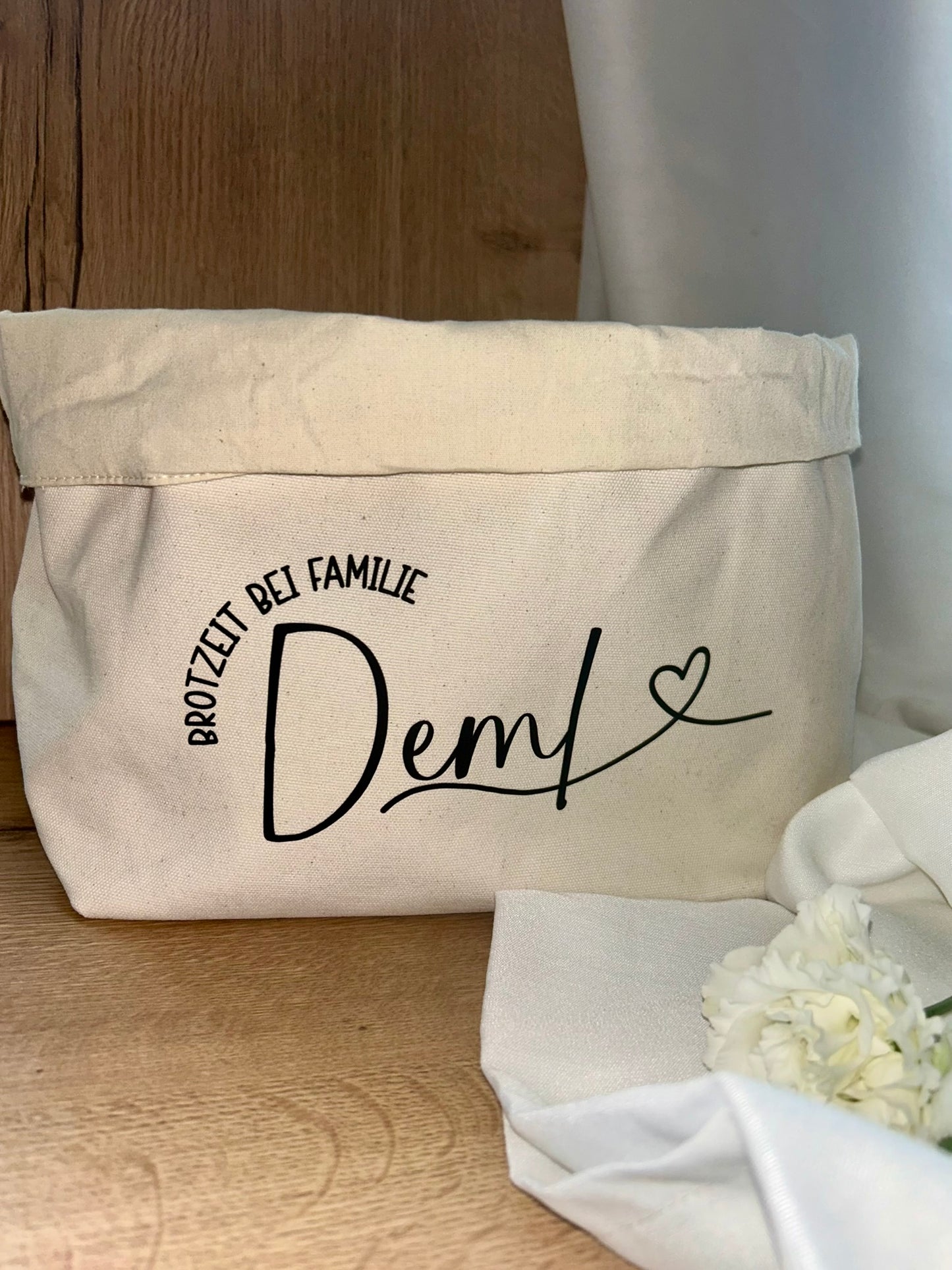Brotkorb | personalisiert | Geschenk zum Einzug