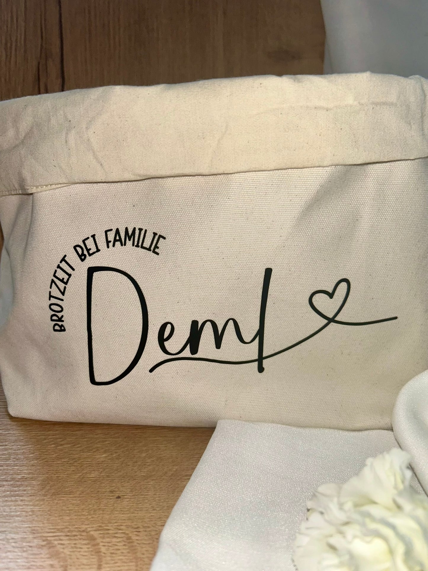 Brotkorb | personalisiert | Geschenk zum Einzug