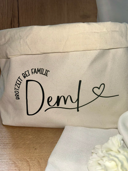 Brotkorb | personalisiert | Geschenk zum Einzug