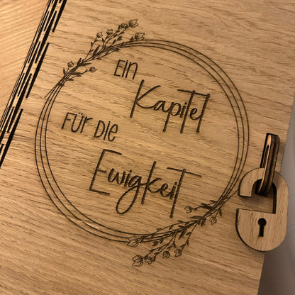 Holz-Geschenkbox zur Hochzeit | für Fotos & Erinnerungen