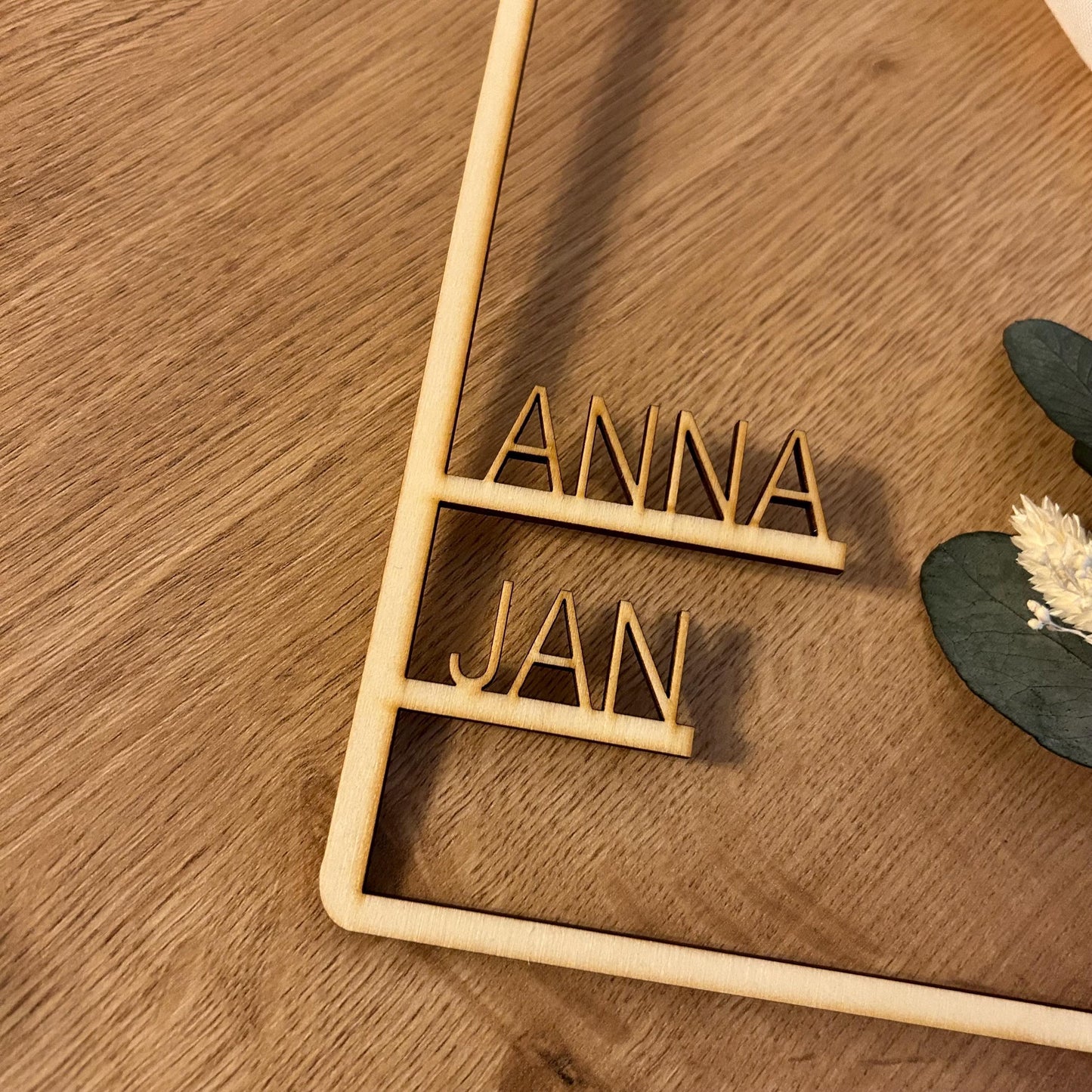 Deko | Häuschen | Holz | individuell | mit Namen