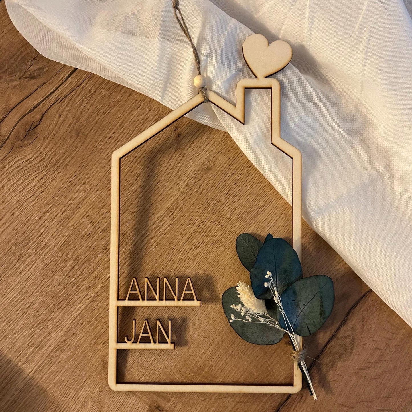 Deko | Häuschen | Holz | individuell | mit Namen