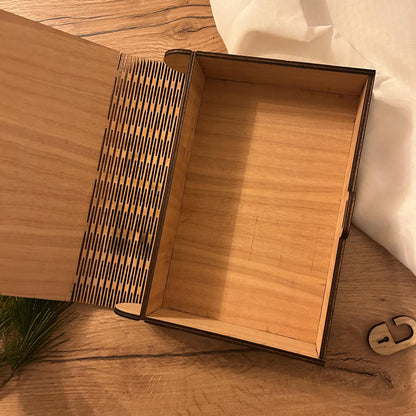 Holz-Geschenkbox zur Hochzeit | für Fotos & Erinnerungen