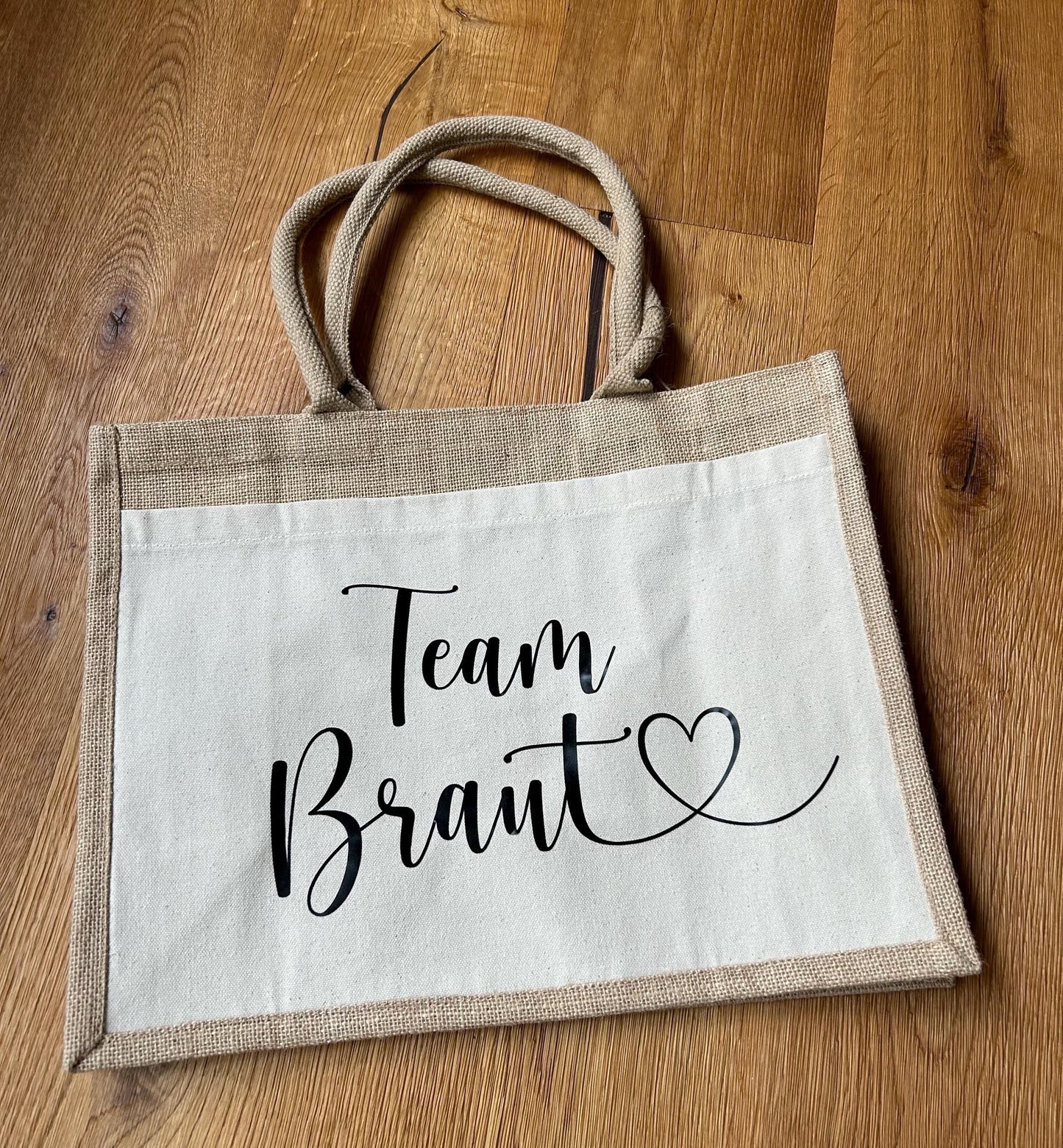 Tasche Braut | Team Braut | für JGA | Geschenk | Hochzeit | Jute